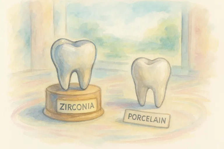 Zirconia Crown vs Porcelain: Which Is Right for You?